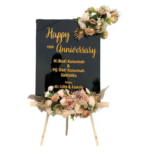 Papan Bunga Akrilik Cluster Harapan Indah