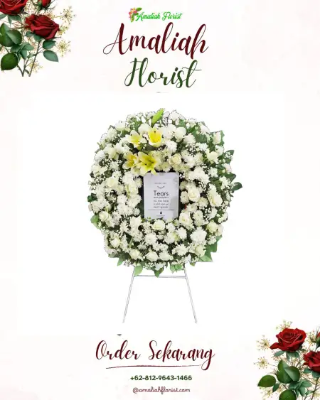 Krans Bunga Duka Cluster Harapan Indah