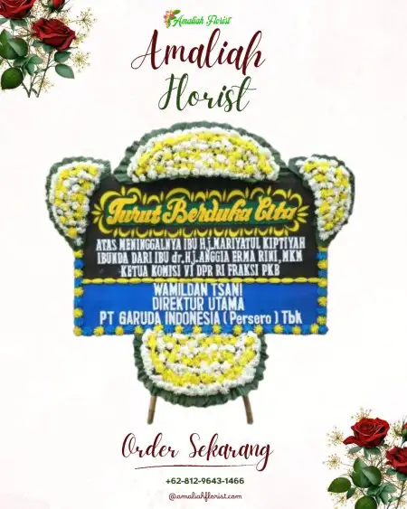 Papan Bunga Duka Cluster Harapan Indah